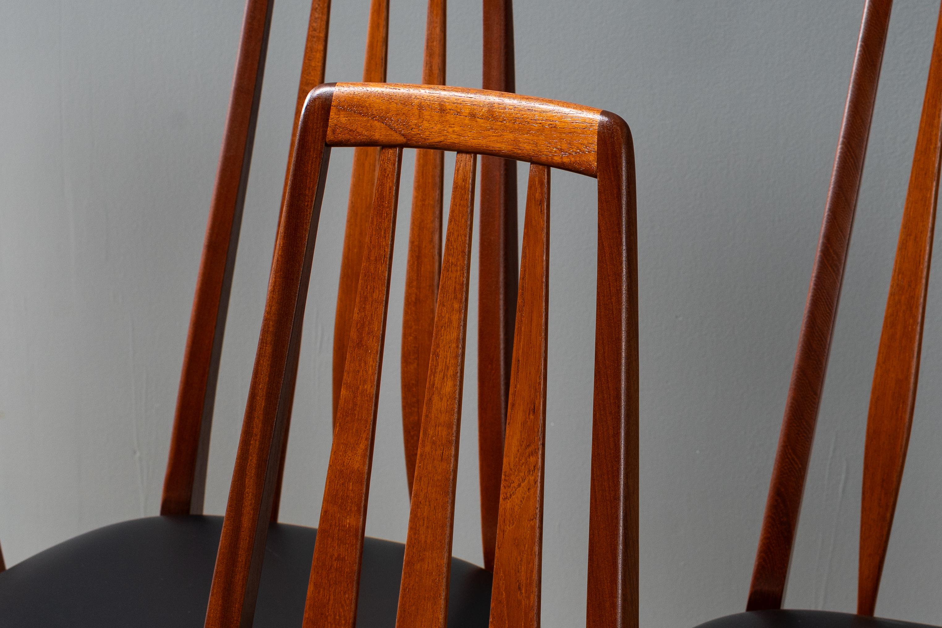 Set of 6 Teak Hornslet Dining Chairs en venta 1