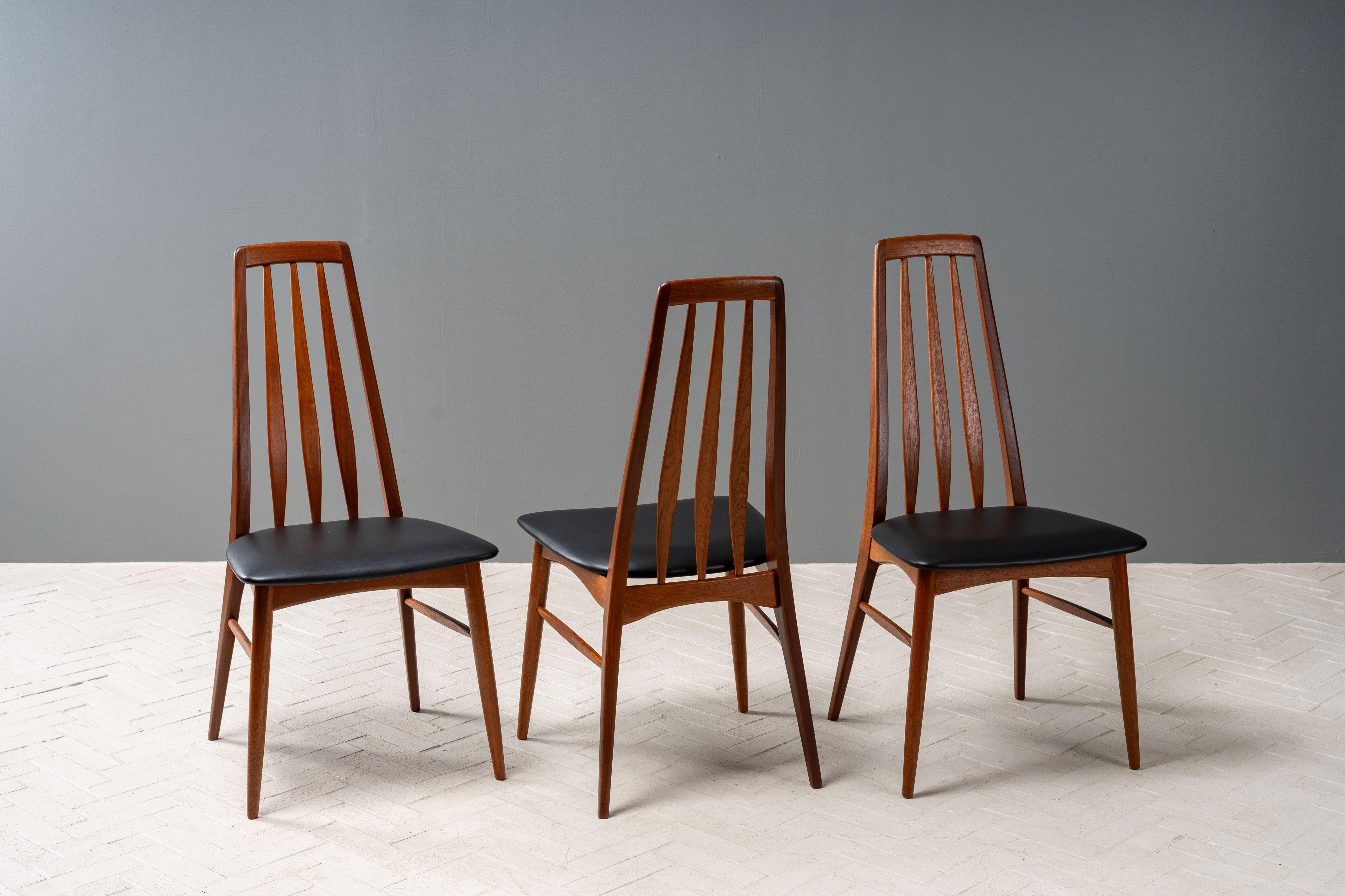 Set of 6 Teak Hornslet Dining Chairs en venta 2