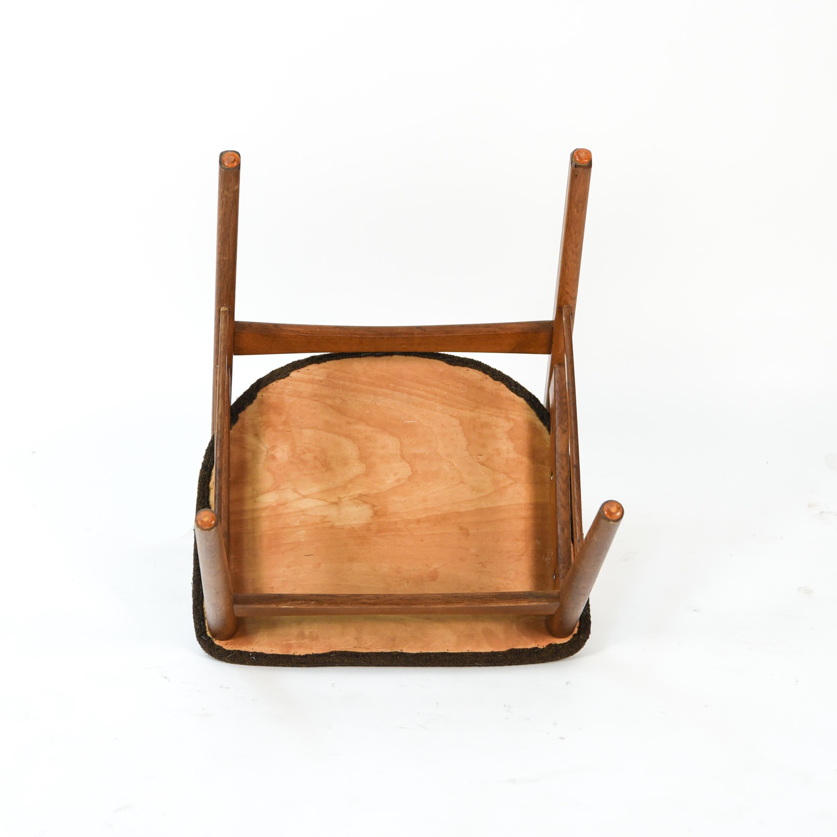 Set of 6 Teak Kai Kristiansen Style Dining Chairs 6