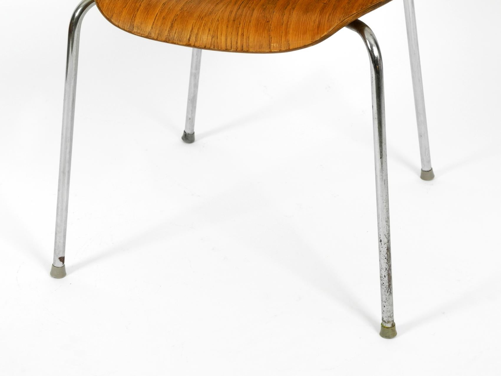 Set of 6 teak plywood chairs by Herbert Hirche for Jofa Stalmobler Denmark 1