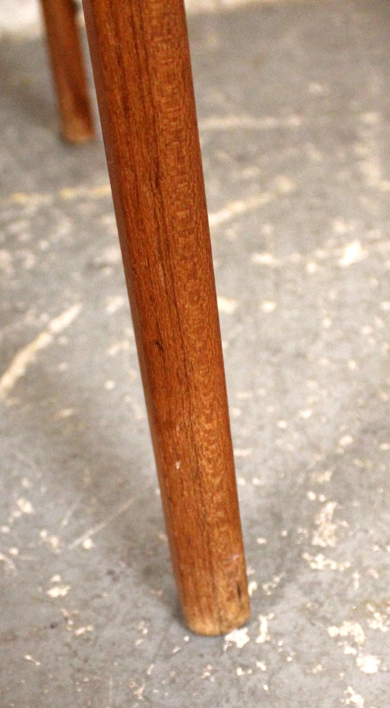 Ensemble de 6 chaises de salle à manger en teck tapissées par Korup Stolefabrik en vente 10