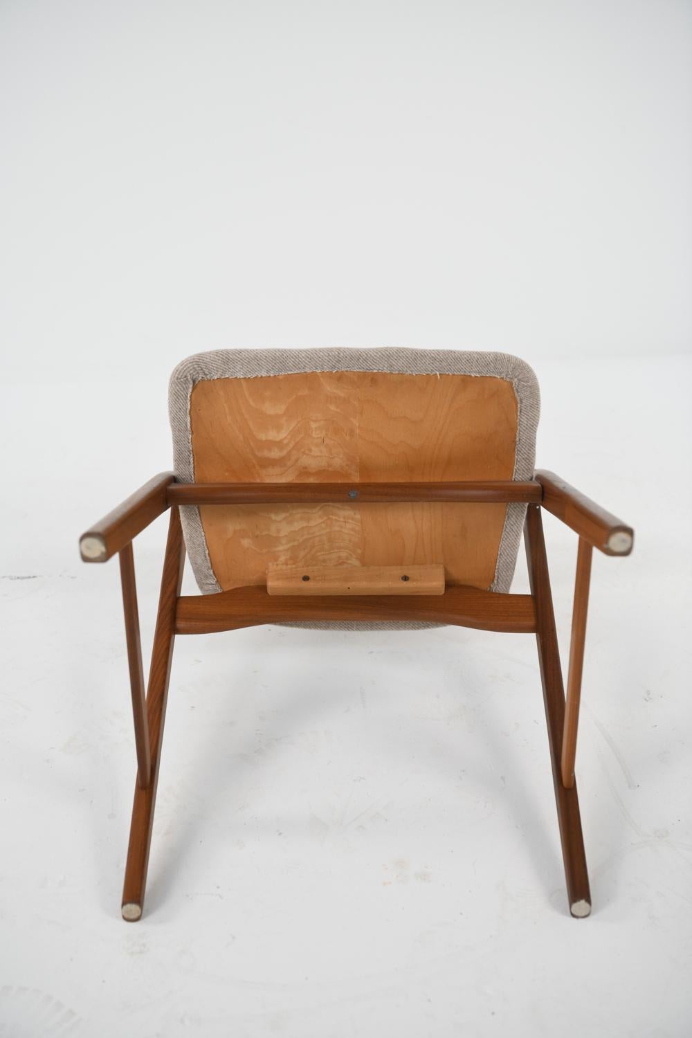 Set of 6 TH. Harlev Model 205 Side Chairs for Farstrup 7