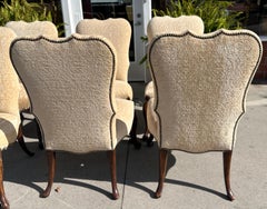 Set of 6 Therien Studio Workshops for Dessin Fournir Volute Dining Chairs