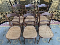 Set of 6 Thonet bistro chairs number 97