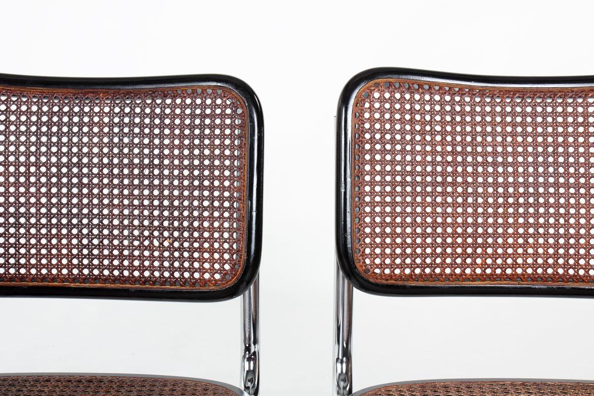 Set of 6 Thonet Cesca B32 Chairs by Marcel Breuer, 1970s im Angebot 3