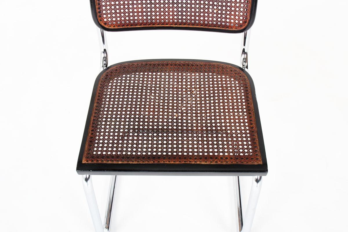 Set of 6 Thonet Cesca B32 Chairs by Marcel Breuer, 1970s im Angebot 2
