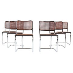Set of 6 Thonet Cesca B32 Chairs by Marcel Breuer, 1970s