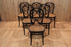 Set Of 6 Thonet Chairs No. 2 Napoleon III