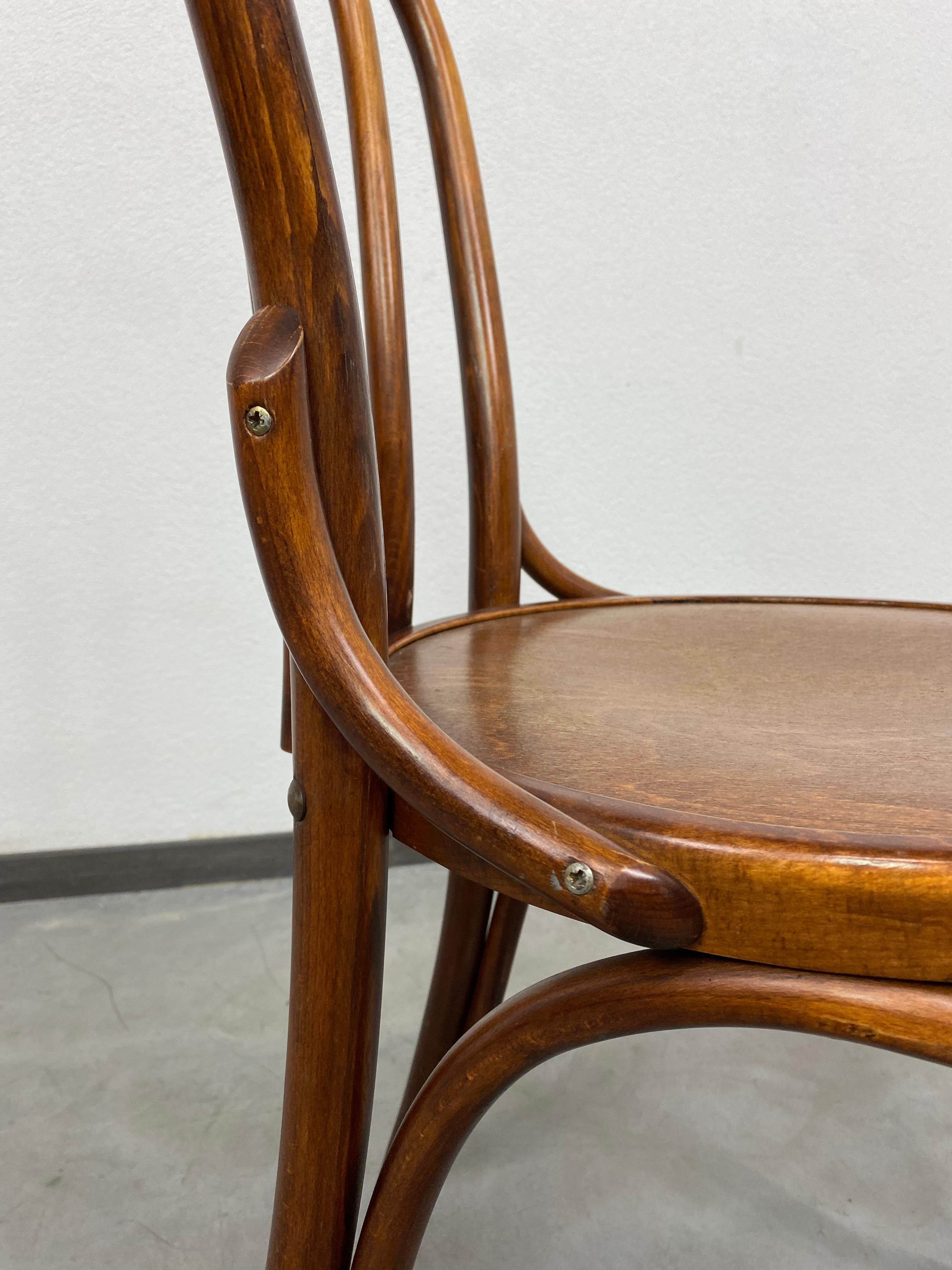 Set of 6 Thonet dining chairs no.16 3