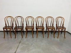 Set of 6 Thonet dining chairs no.16