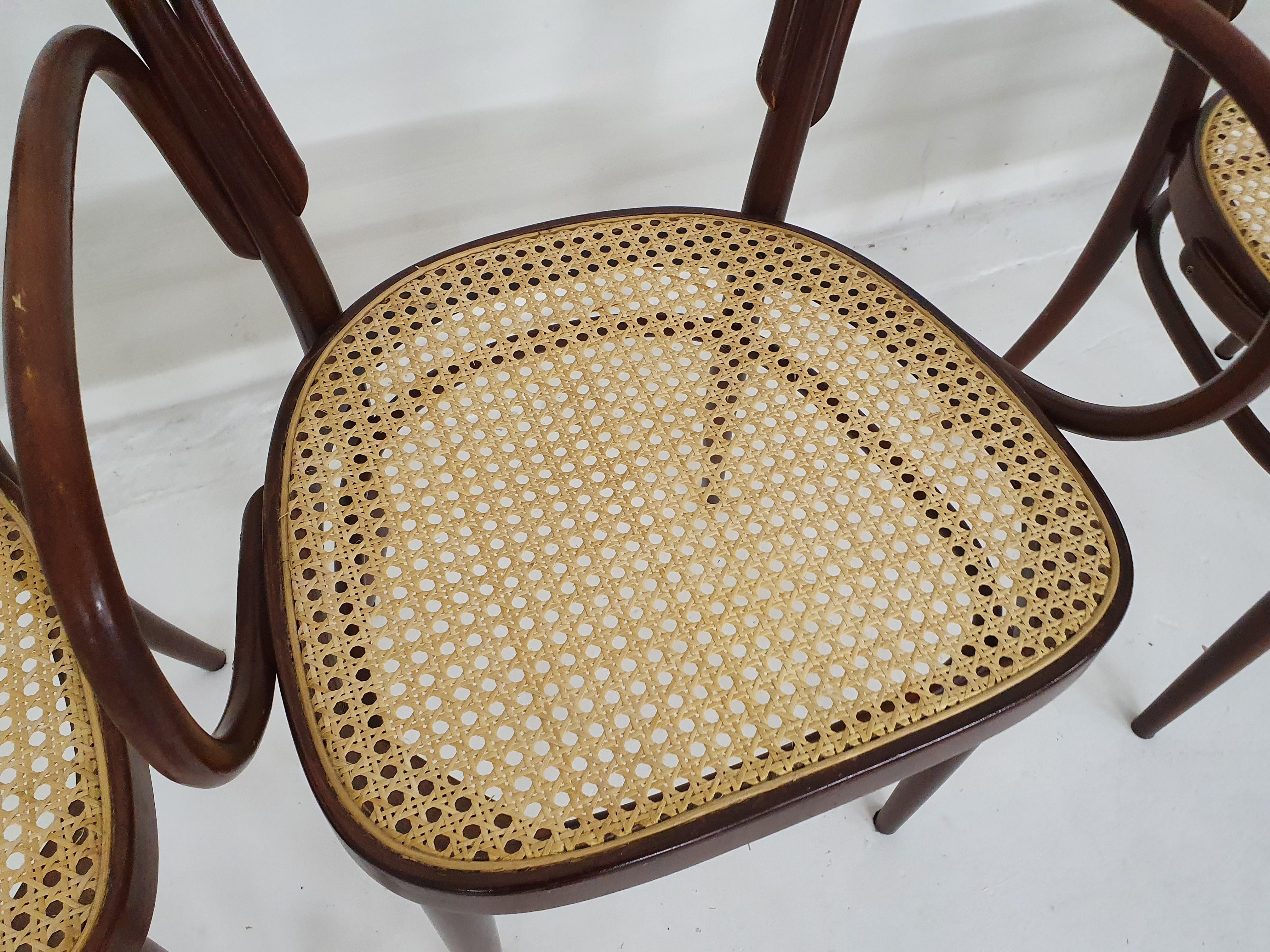 Set of 6 Thonet model 78 dining chairs for RESERVED FOR MALA In Good Condition In Amsterdam, NL