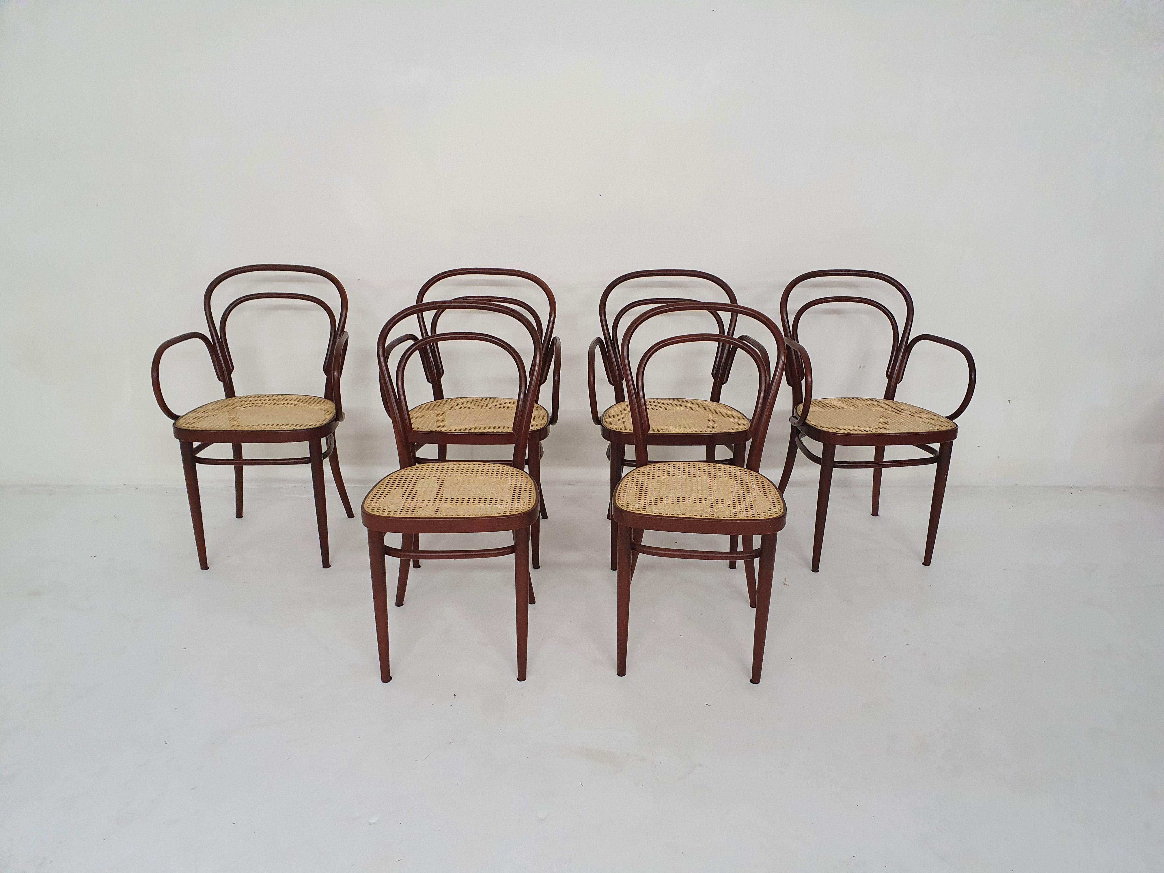 Set of 6 Thonet model 78 dining chairs for RESERVED FOR MALA 1
