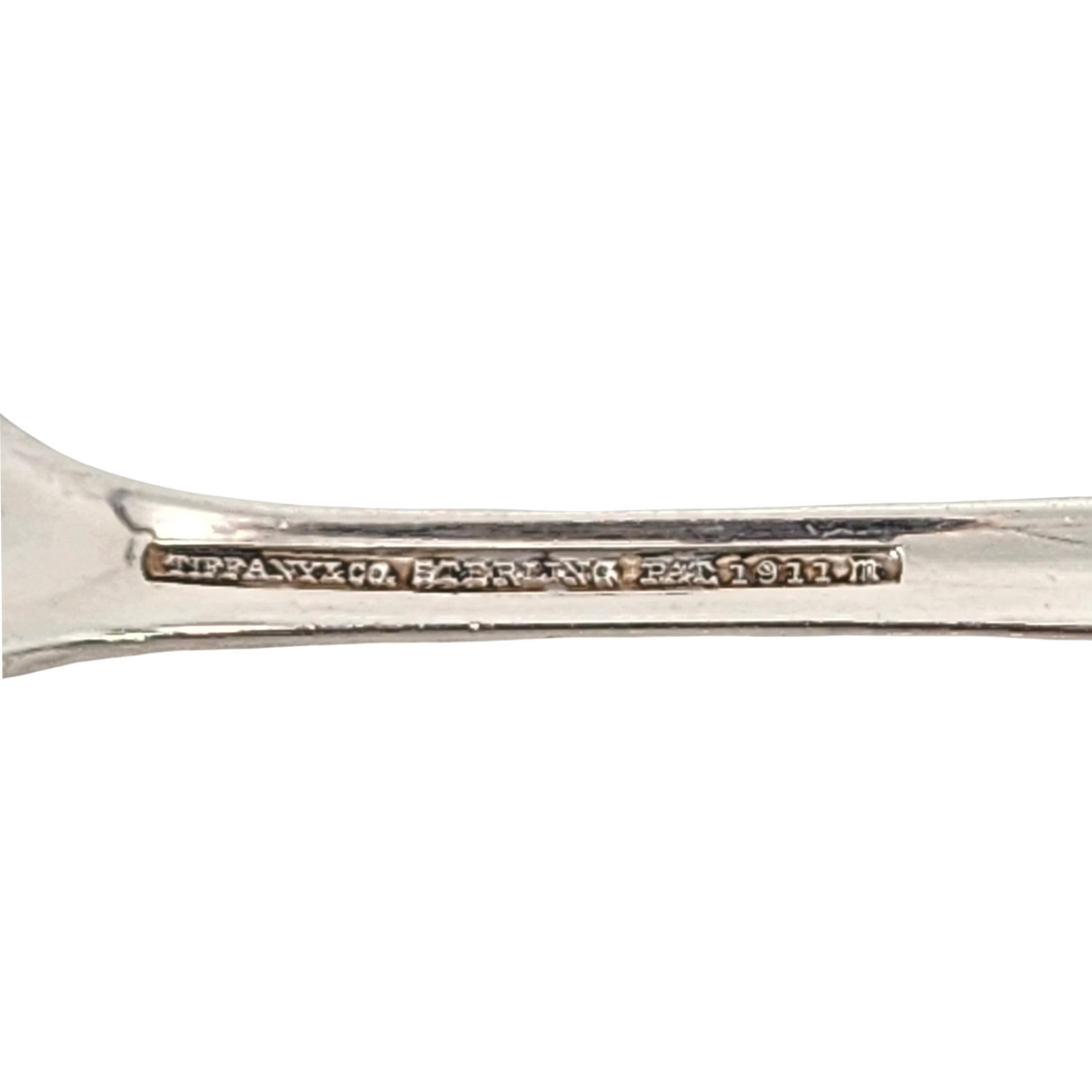 Set of 6 Tiffany & Co Flemish Sterling Silver Teaspoons 5 7/8