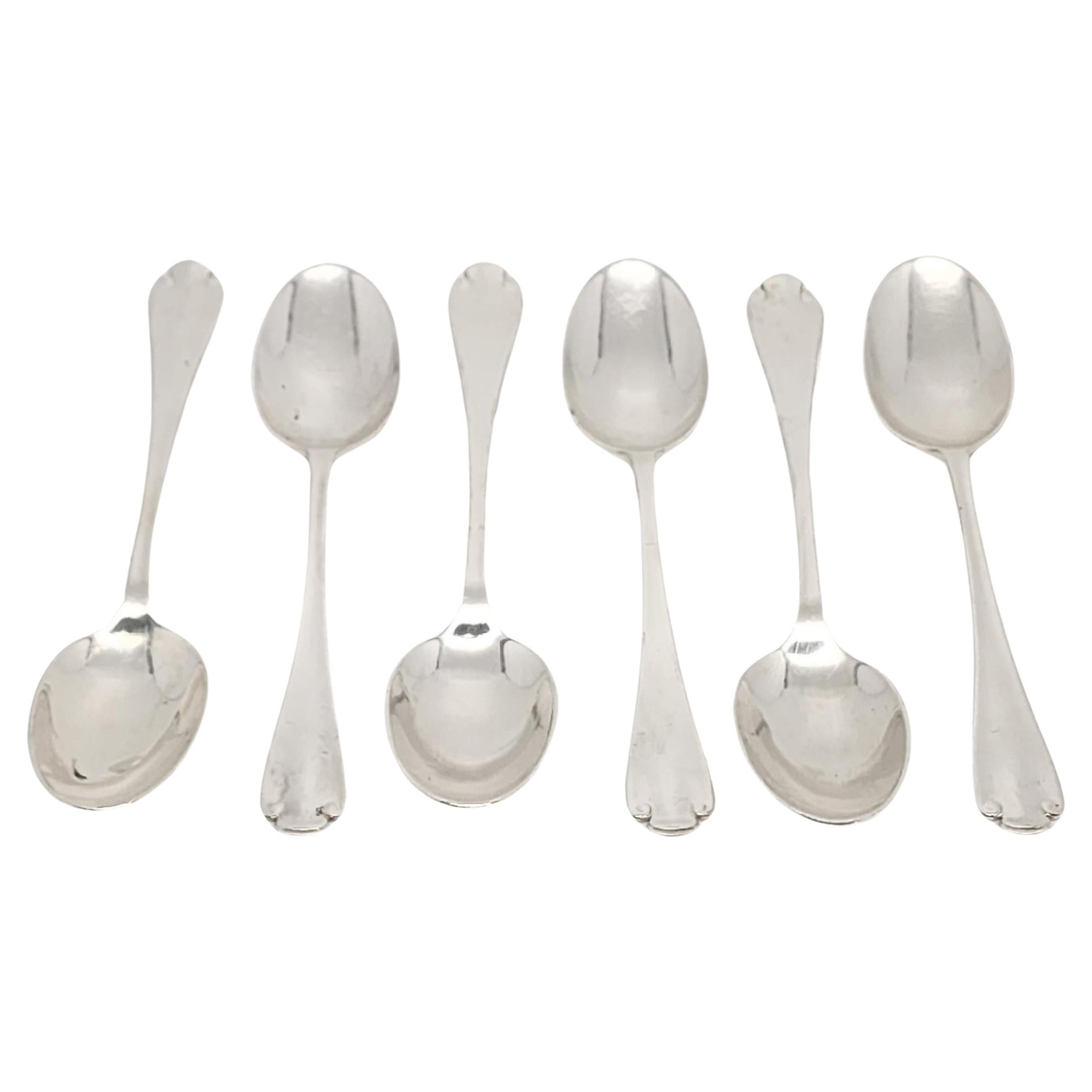 Set of 6 Tiffany & Co Flemish Sterling Silver Teaspoons 5 7/8" #15483 en vente