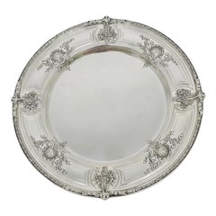 Set of 6 Tiffany & Co Sterling Silver 7" Salad Plates 5810/134 #18800