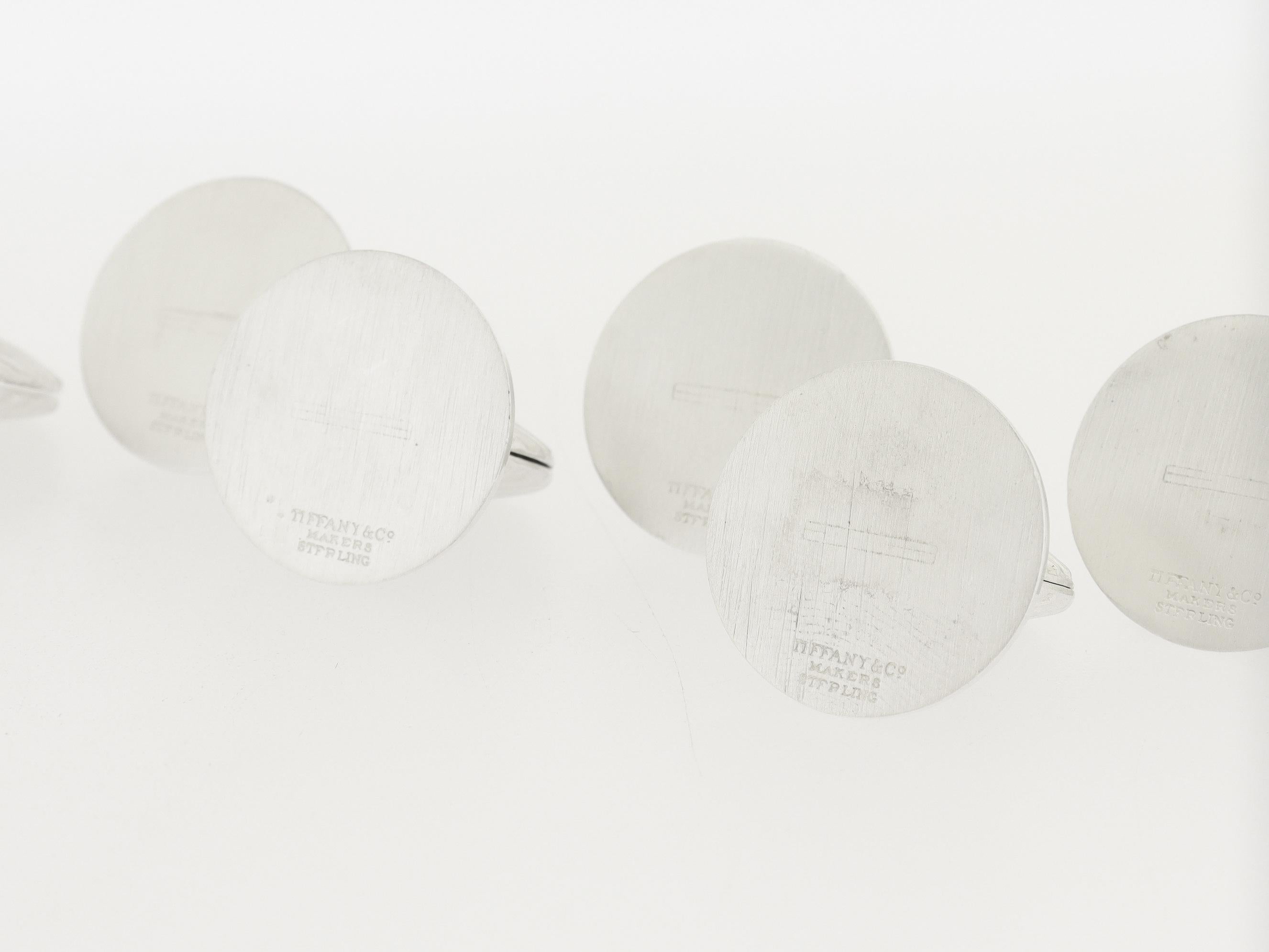 Set of 6 Tiffany & Co. Sterling Silver Scallop Sea Shell Placecard Holders en vente 6