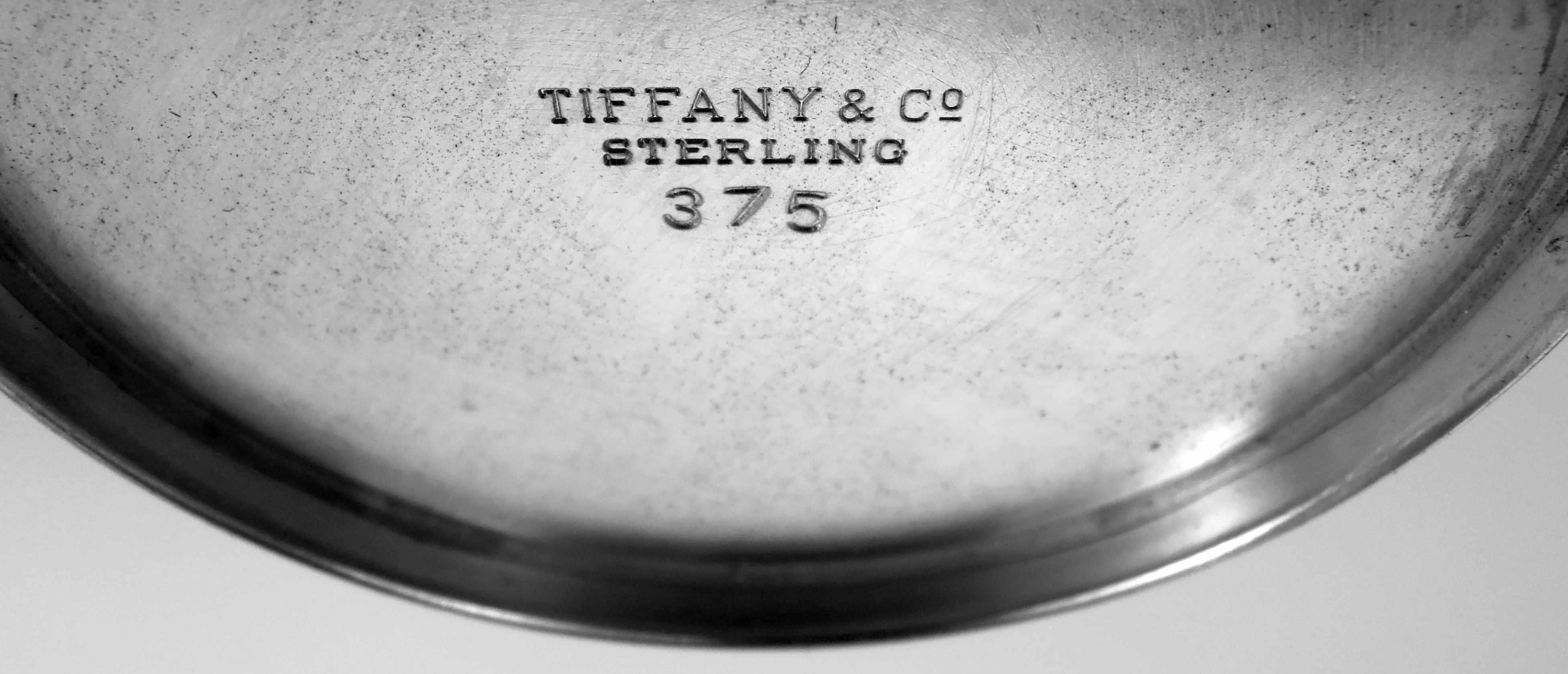 Argento 925 Set di 6 bicchieri di menta in argento Tiffany Sterling Silver in vendita