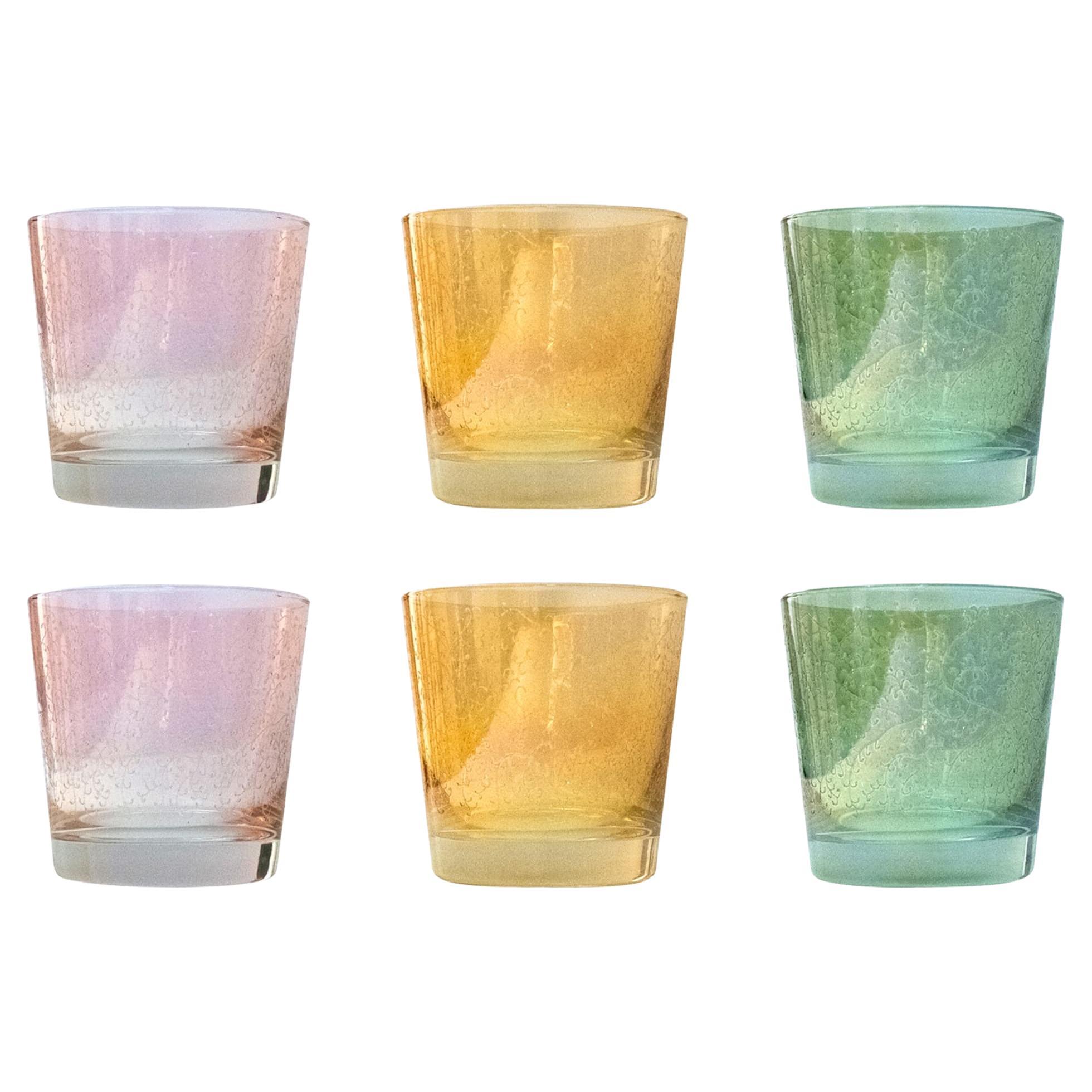 Set of 6 Torcello Drinking Glasses For Sale