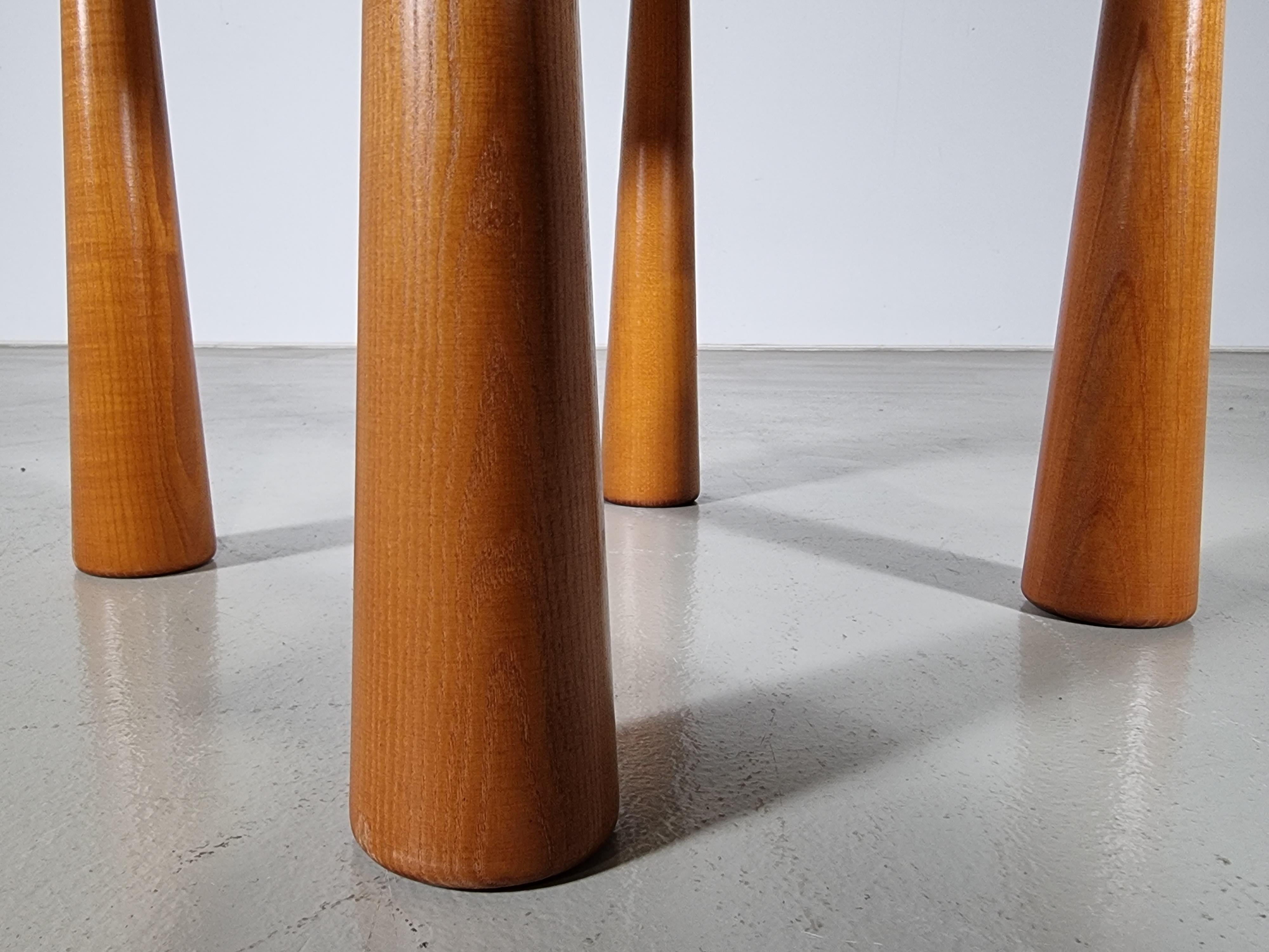 Set of 6 Toscanolla Dining Chairs by Alessandro Becchi for Giovanetti, 1970s 6
