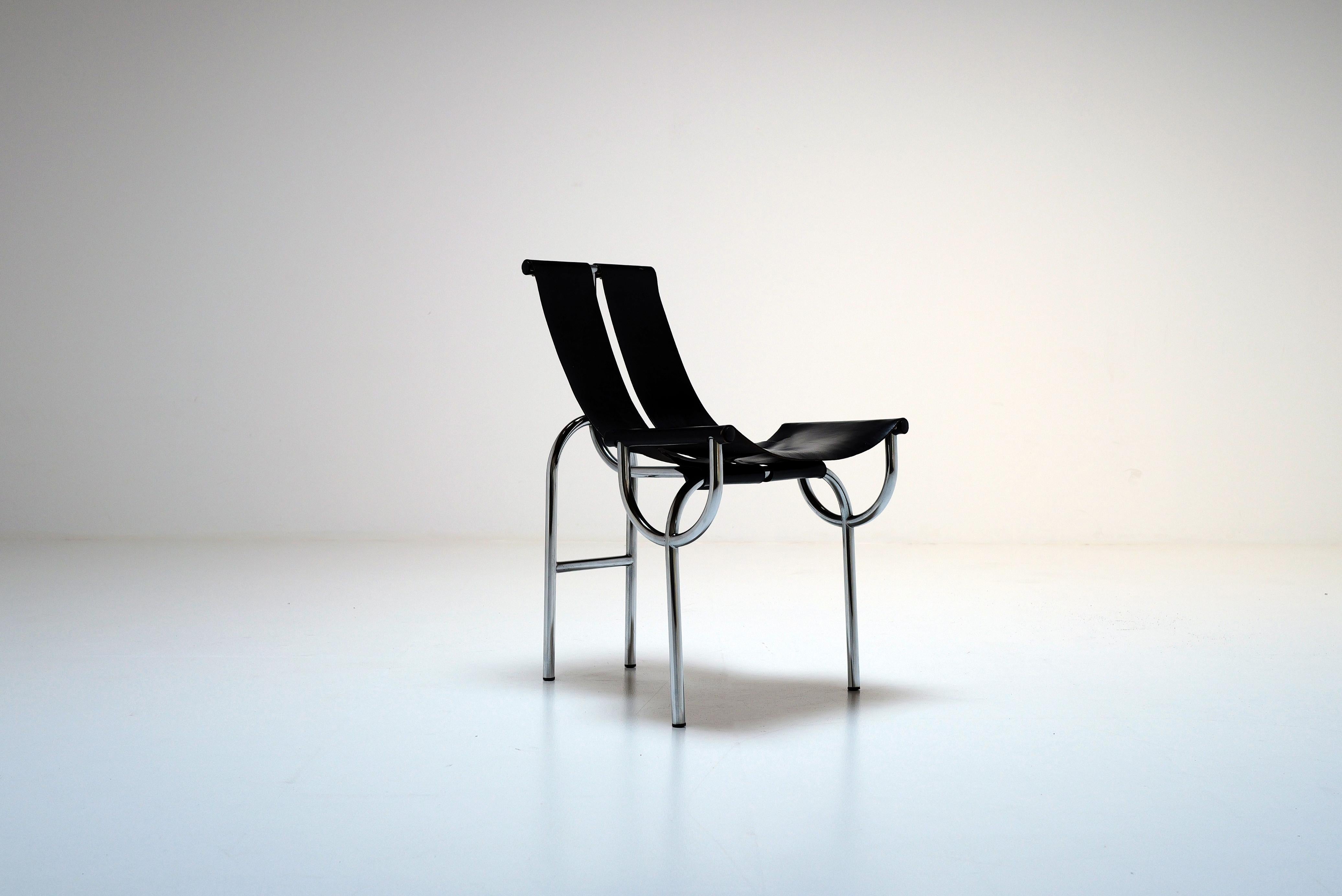 Set of 6 TRI 15 Chairs by Roberto Gabetti & AImaro Isola for Arbo, Italy, 1968 In Good Condition For Sale In Zwevegem, VWV