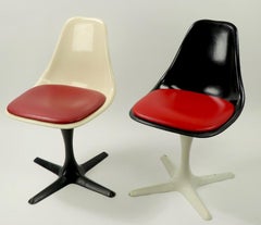 Set of 6 Tulip Chairs by Burke