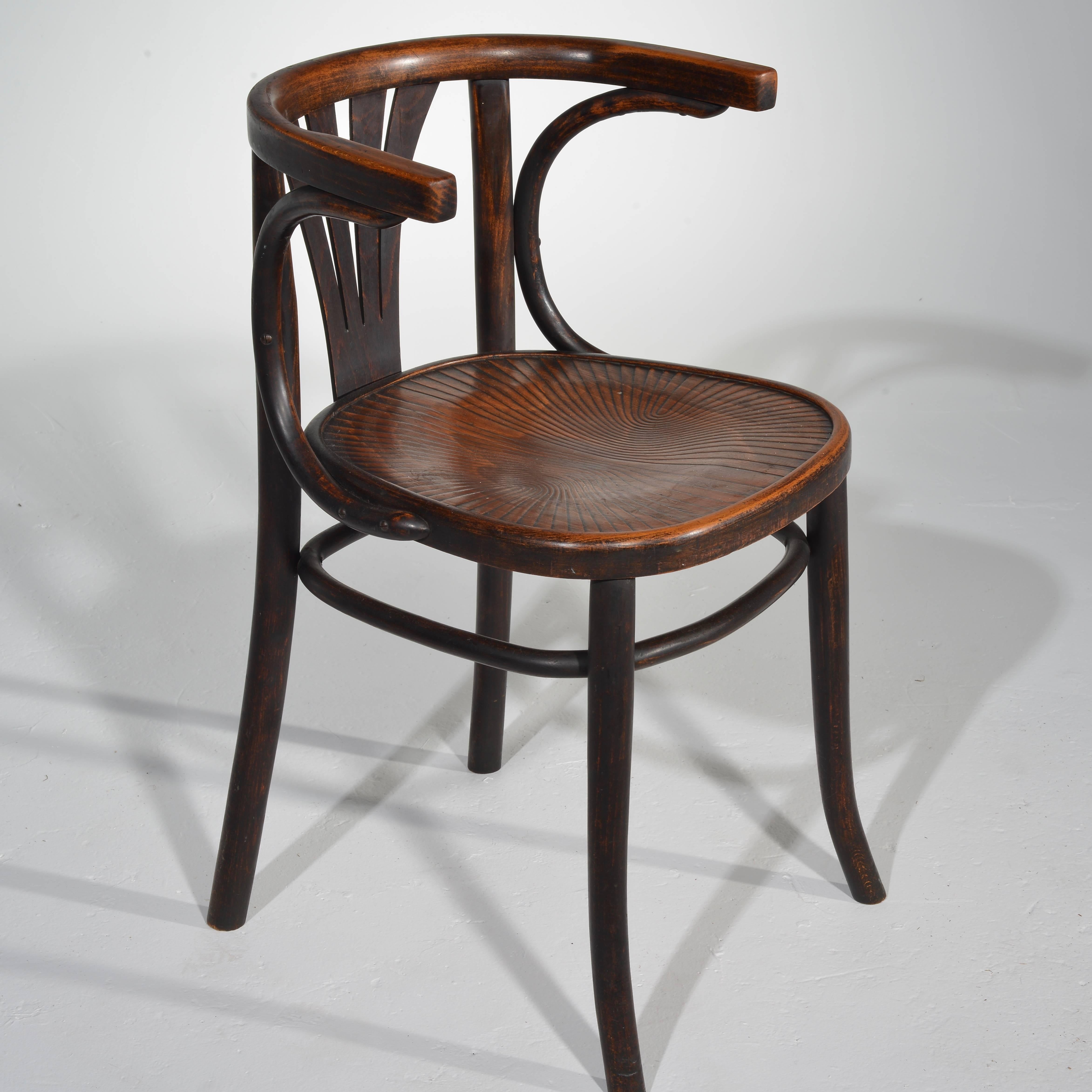 Early 20th Century Set of Six Turn of the Century Thonet Bentwood Chairs