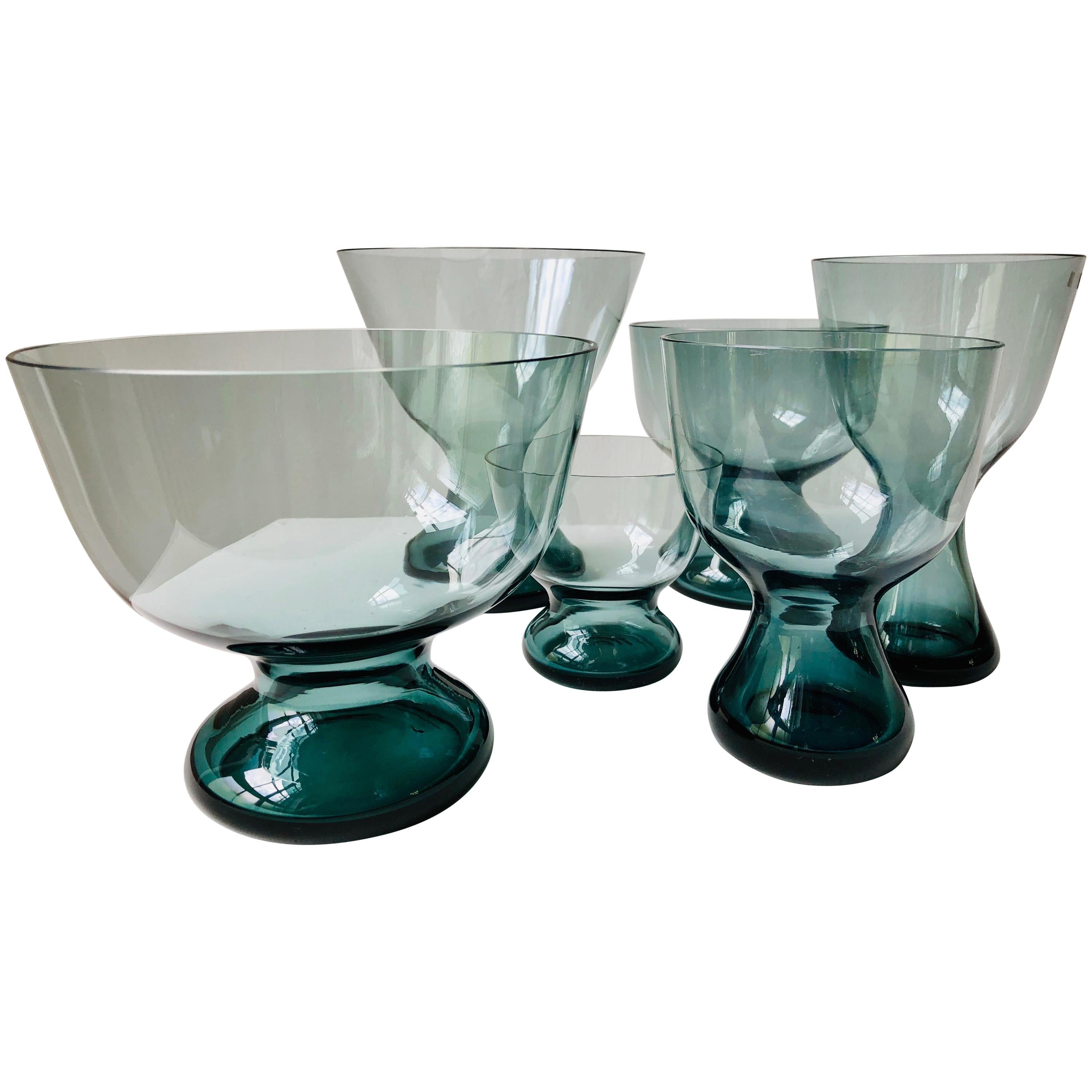 Set of 6 Vases by Wilhelm Wagenfeld for WMF