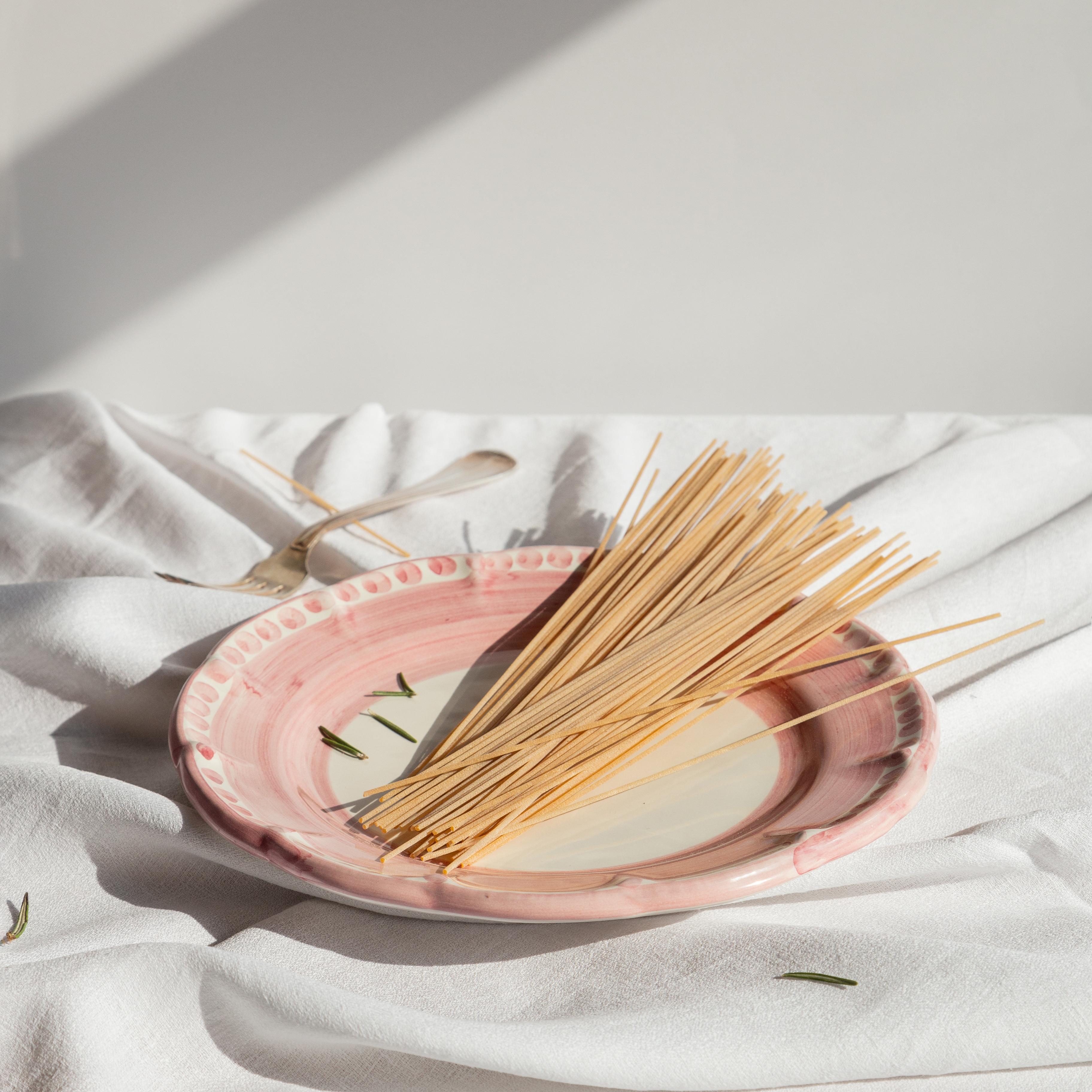 Hand-Painted Set of 6 Dining Plates - Vietri Collection 
