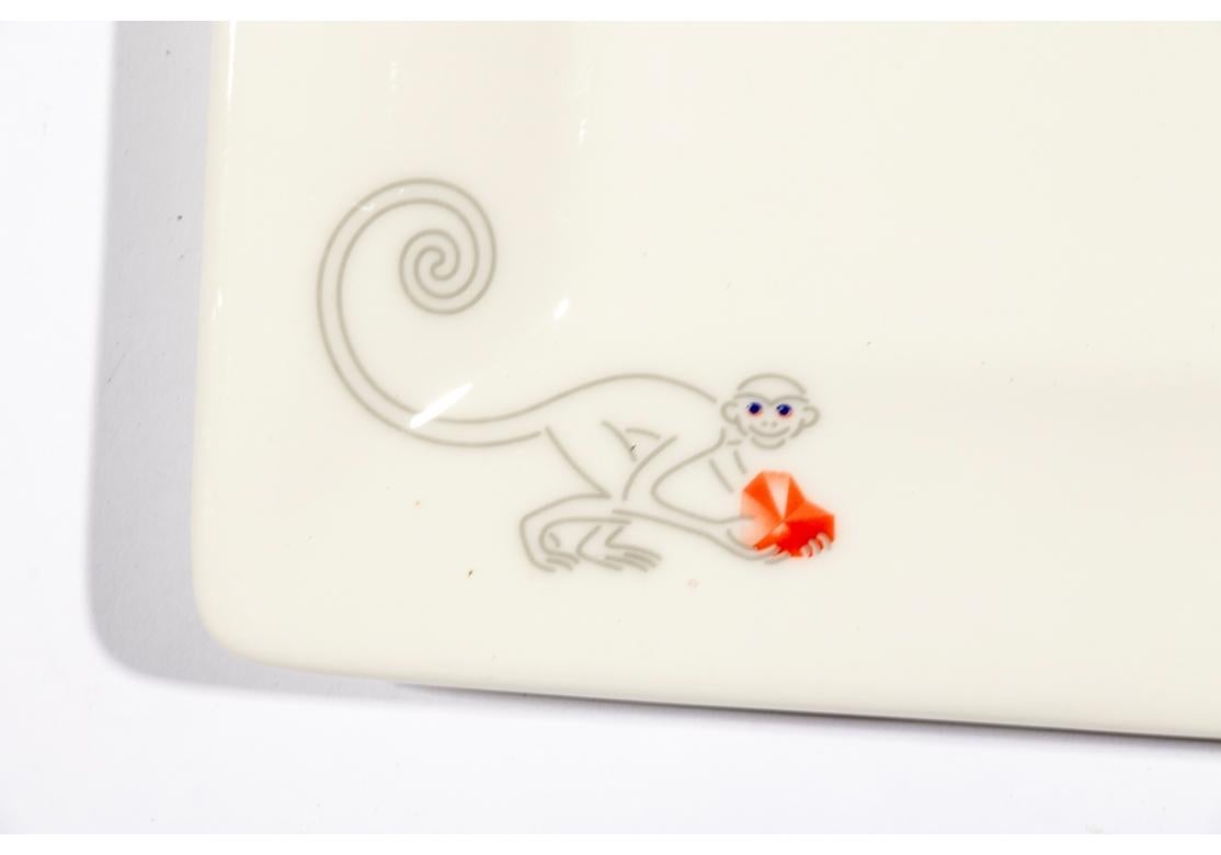 20th Century Set Of 6 Villeroy & Boch For Le Cirque Restaurant  11