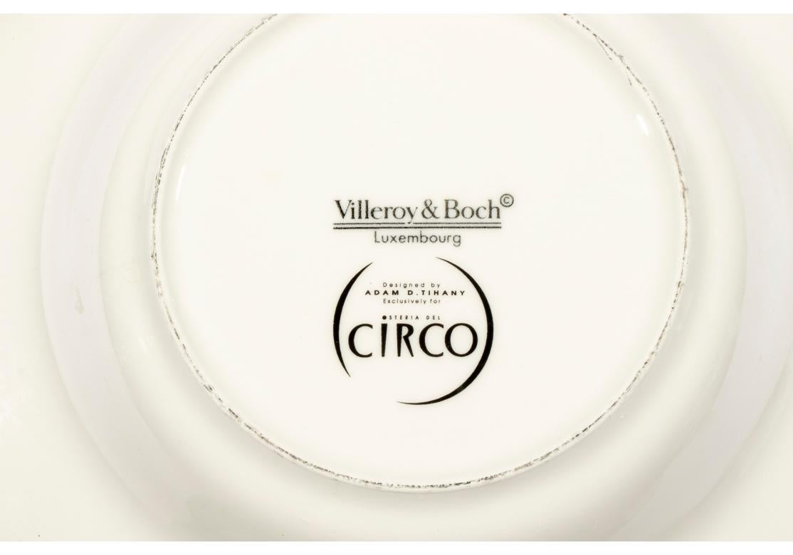 Set Of 6 Villeroy & Boch For Osteria Del Circo Le Cirque 9