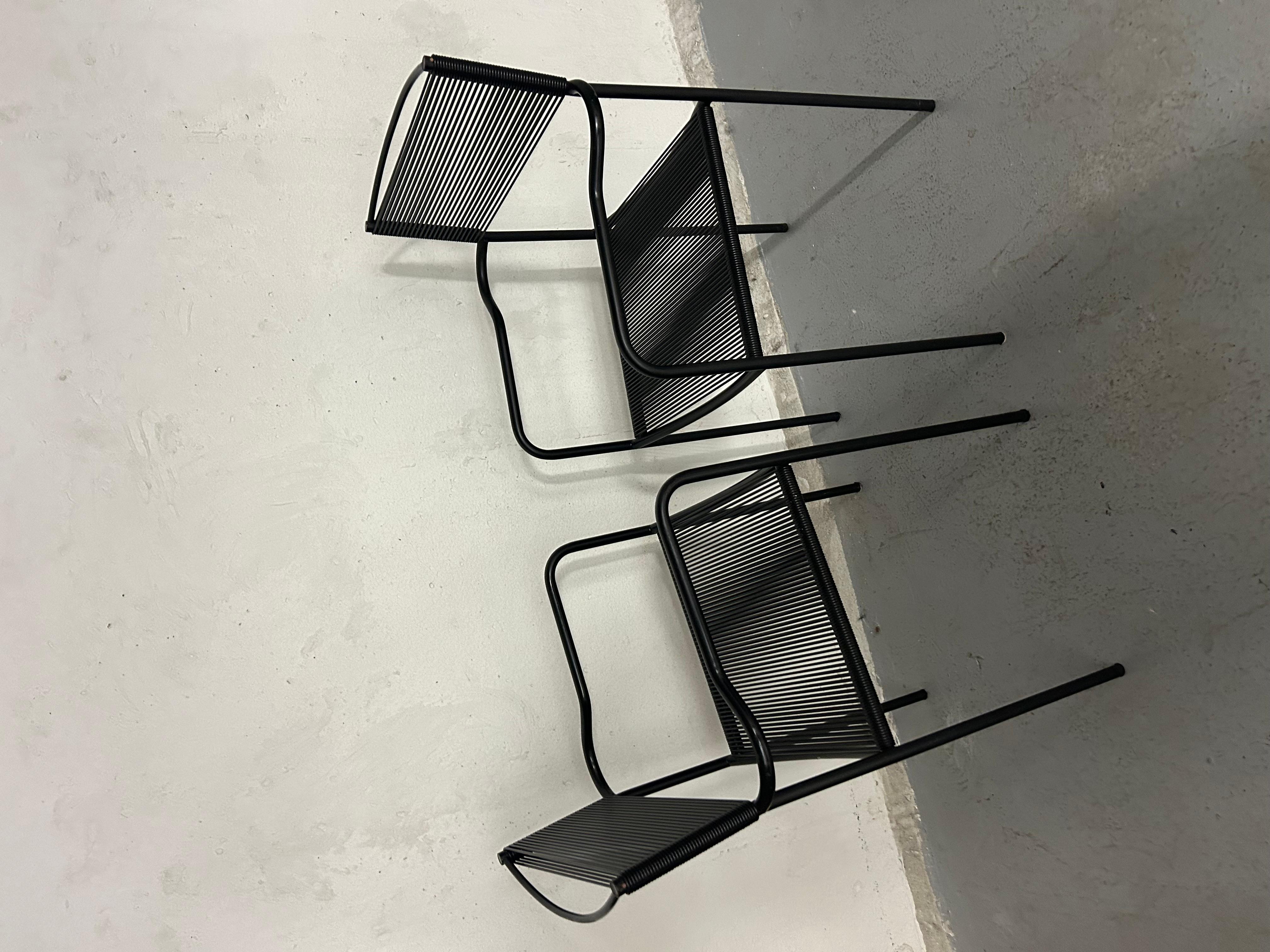 Set of 6 - Vintage Alias Spaghetti Chairs 1