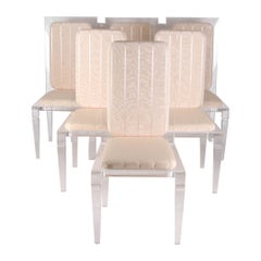 Ensemble de 6 chaises vintage en Altuglass