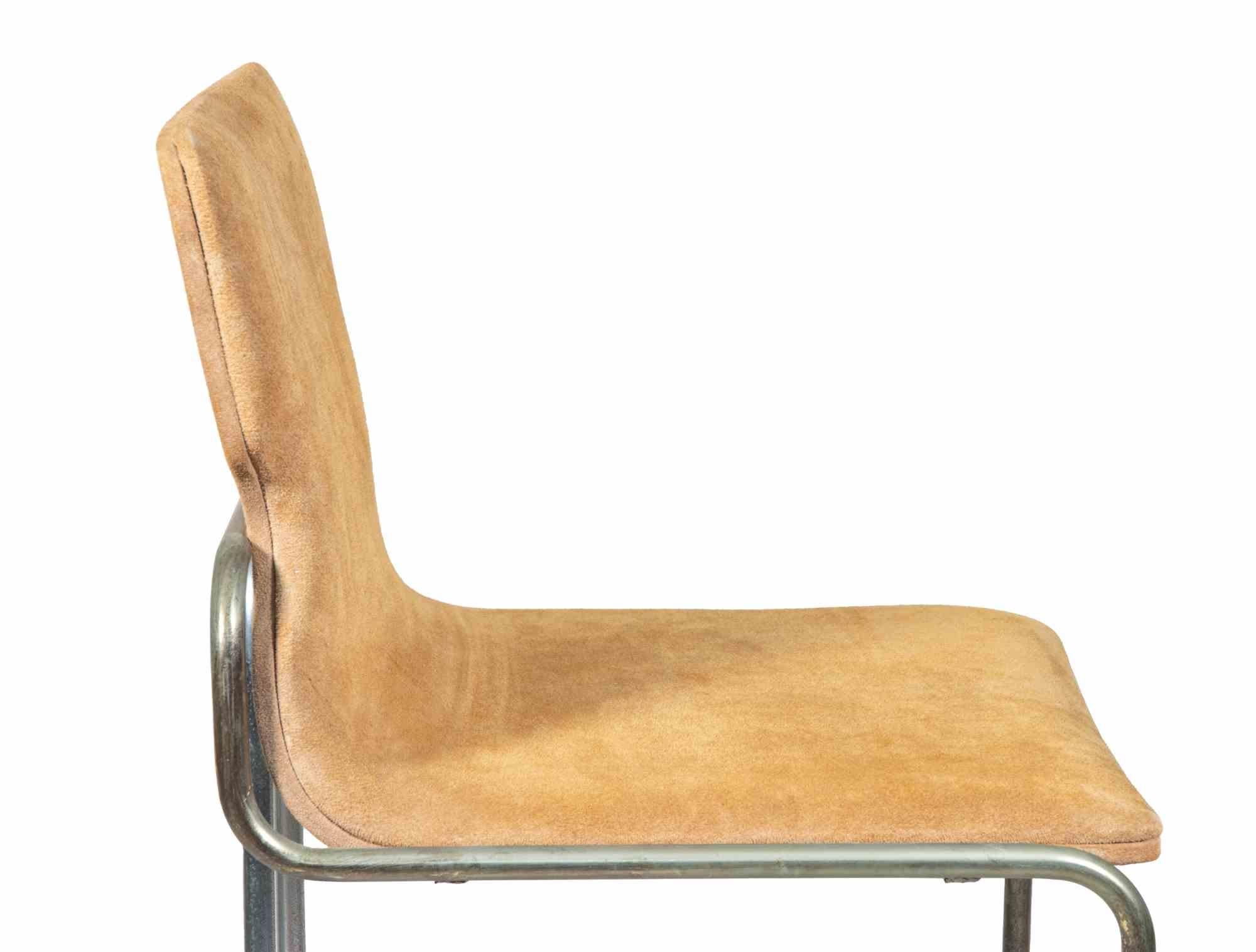 Satz von 6 Vintage-Stühlen von Willy Rizzo, Italien, 1970er Jahre im Zustand „Gut“ im Angebot in Roma, IT