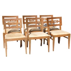 Set of 6 Vintage Chin Hua Drexel Heritage Dining Chairs
