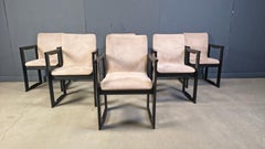 Satz von 6 Vintage-Esszimmerstühlen, Tobia Scarpa zugeschrieben, 1970er Jahre