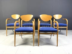 Set of 6 vintage dining chairs by Sedex Italy, 1990s