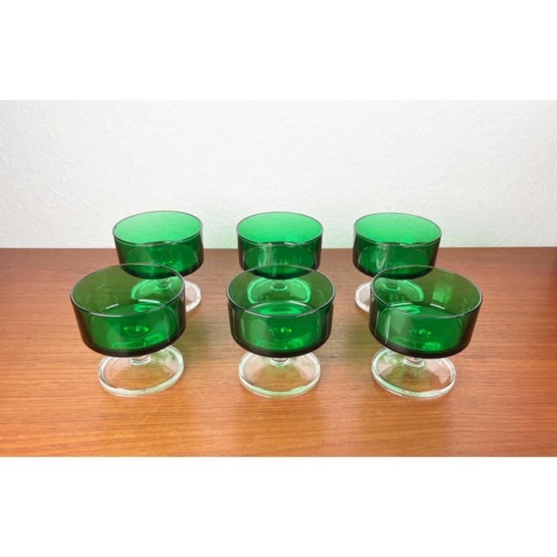 Set of 6 Vintage Drinking Glasses from Luminarc, 1970s For Sale 5