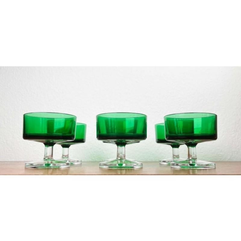 Set of 6 Vintage Drinking Glasses from Luminarc, 1970s For Sale 8