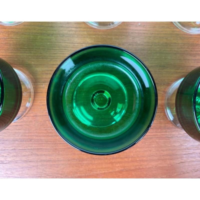 20th Century Set of 6 Vintage Drinking Glasses from Luminarc, 1970s For Sale
