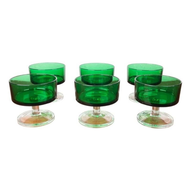 Set of 6 Vintage Drinking Glasses from Luminarc, 1970s For Sale