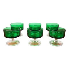 Ensemble de 6 verres à boire Vintage By de Luminarc, 1970