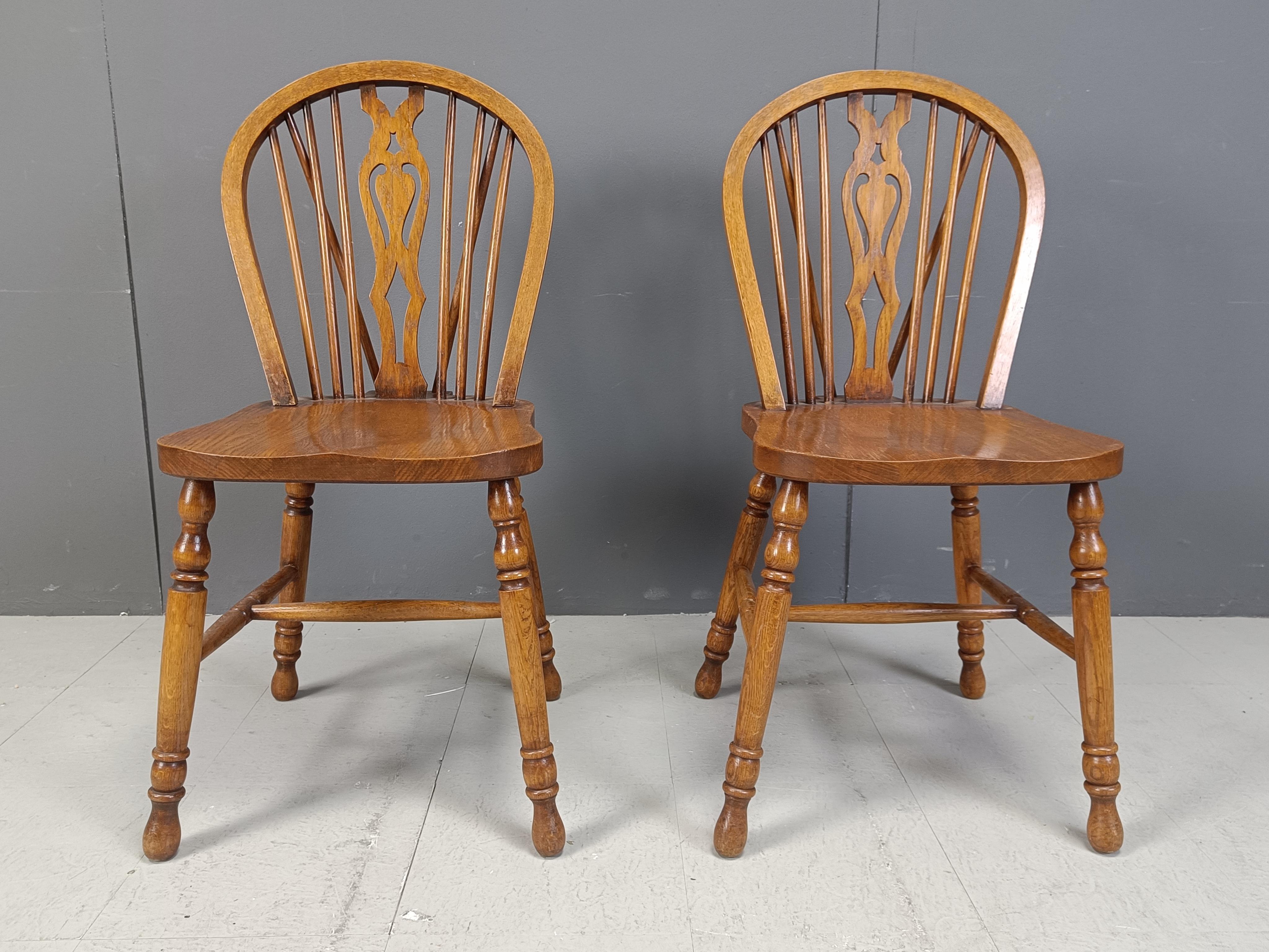 Set di 6 Vintage  Sedie da pranzo Ercol, anni '50 in vendita 1