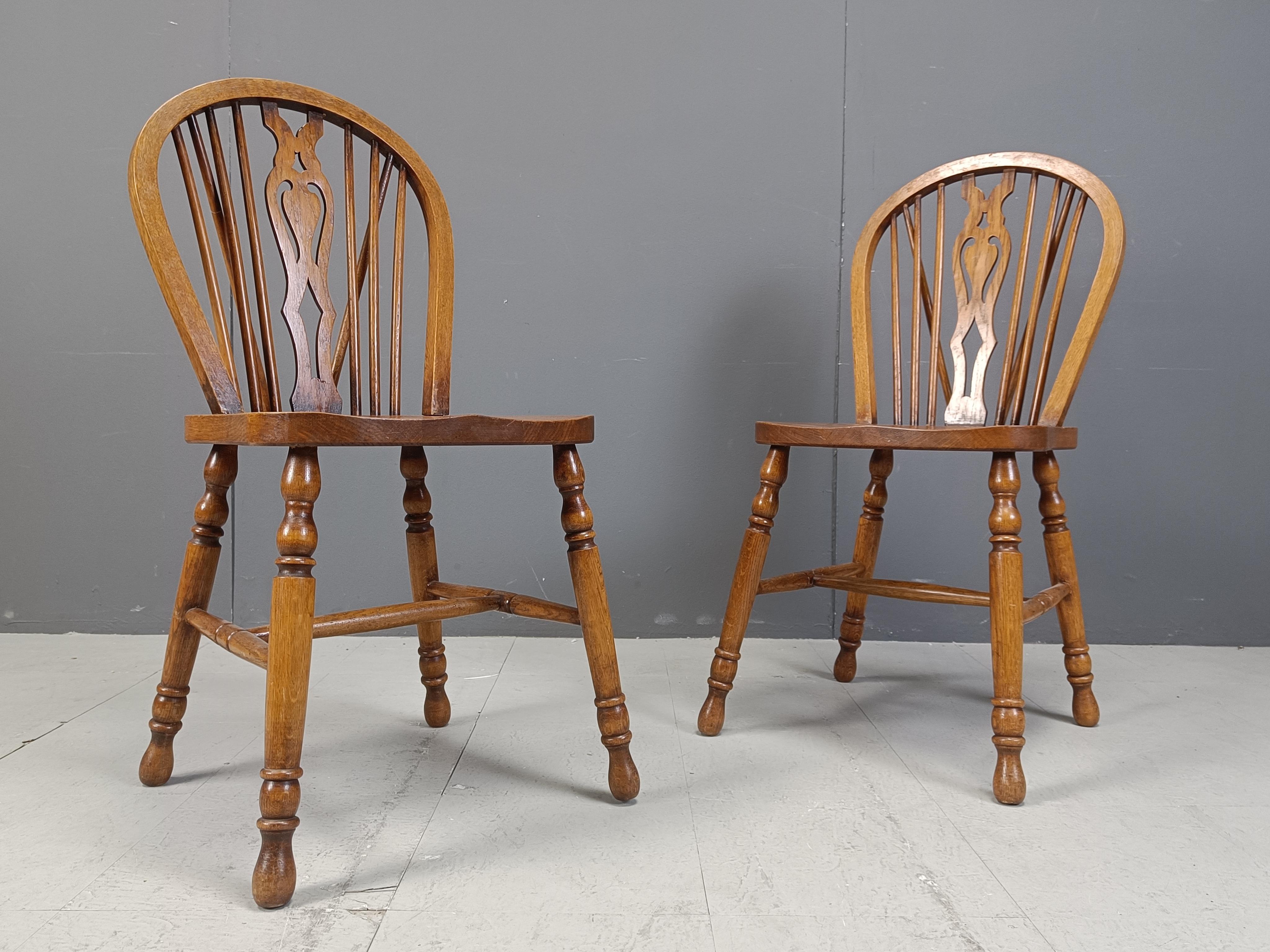 Set di 6 Vintage  Sedie da pranzo Ercol, anni '50 in vendita 2