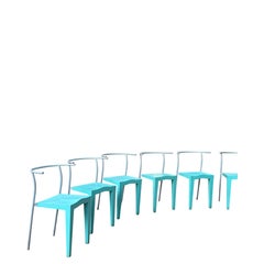 Set of 6 Vintage Kartell Dr. Glob Chairs by Philippe Starck, Italy 1980's
