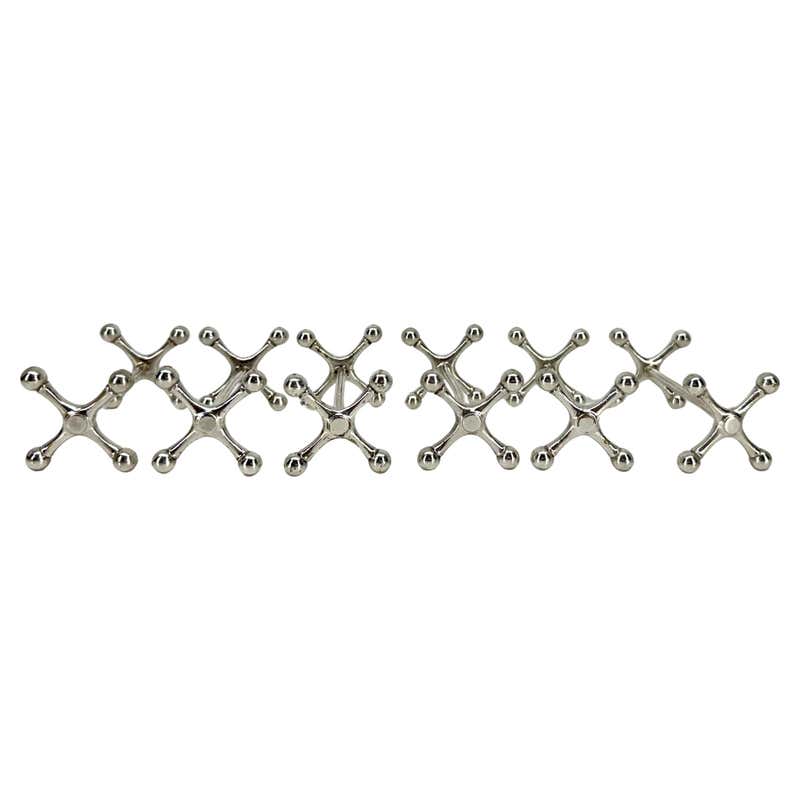 Christofle Art Deco Knife Rests, Set Of 12 For Sale at 1stDibs
