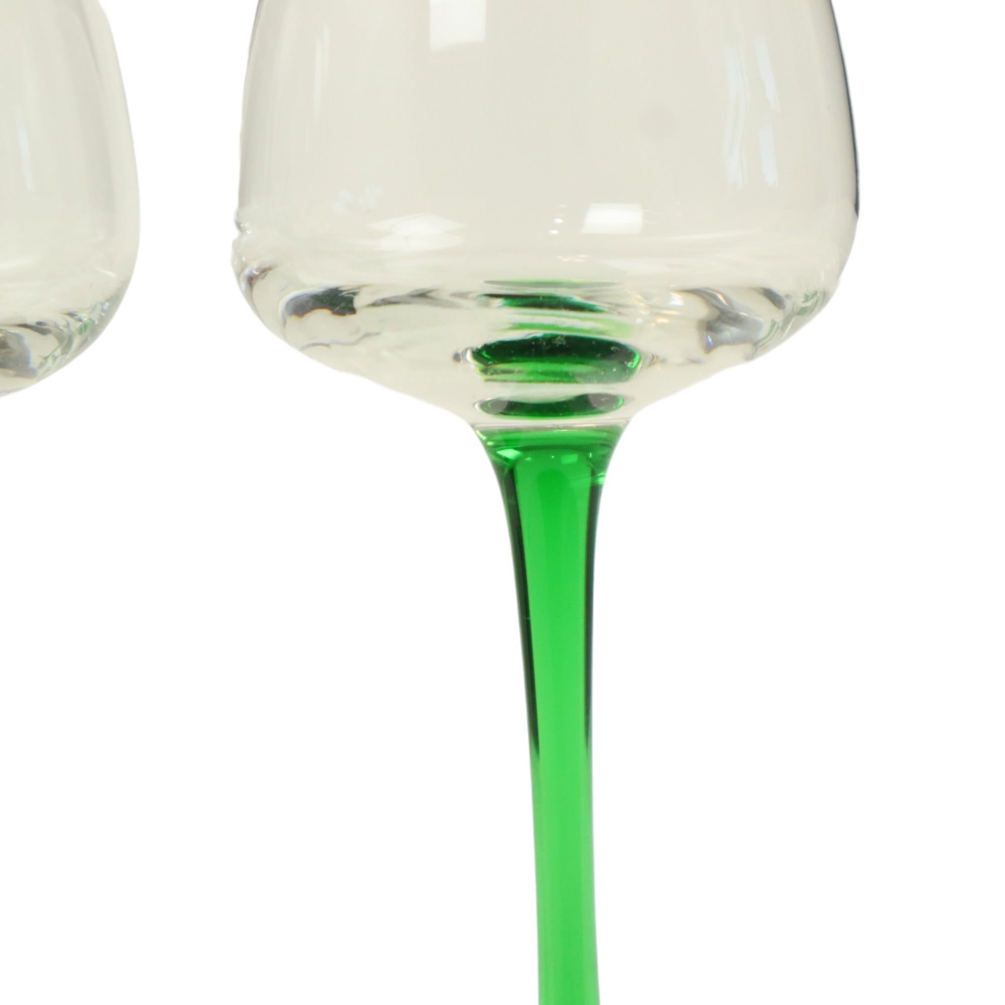 Set de 6 Copas de Vino Vintage Luminarc Vins Moselle Verde en venta 4