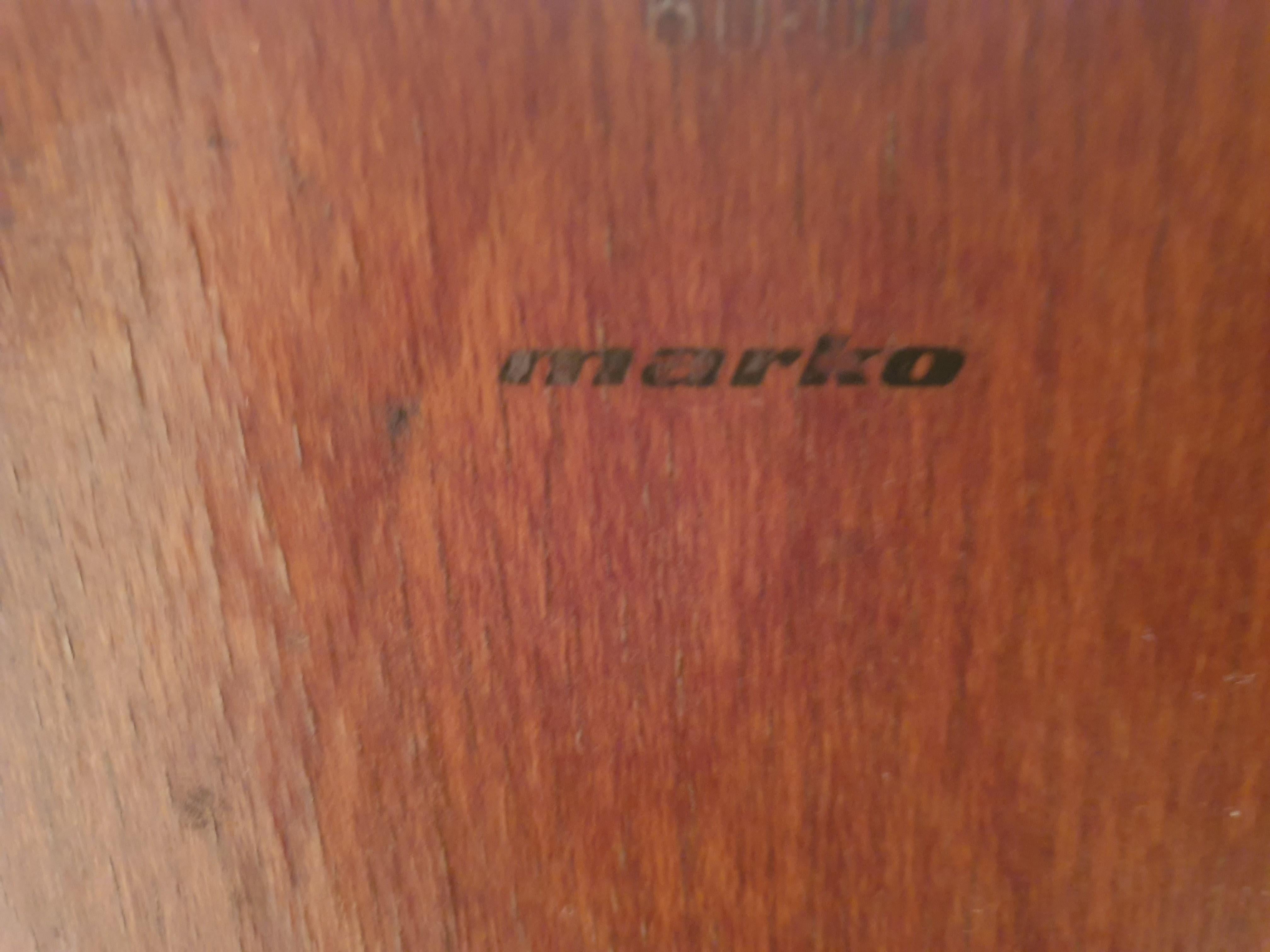 Set of 6 vintage Marco Holland chairs In Fair Condition For Sale In London, GB