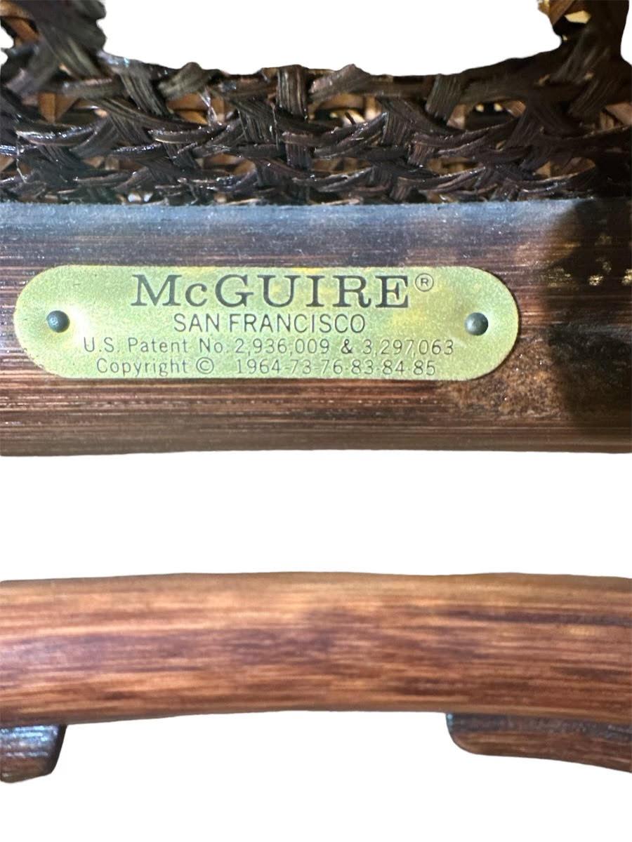 Set of 6 Vintage McGuire 