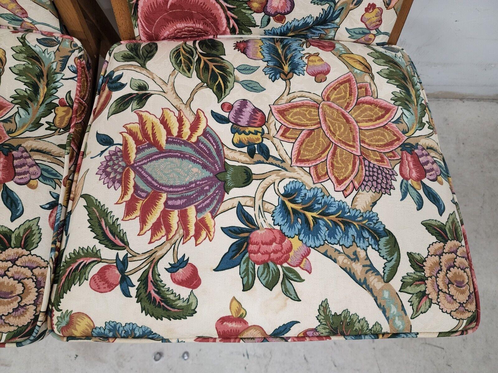 Set of 6 Vintage MCM Dining Chairs by Kroehler 3