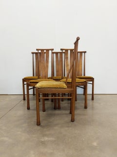 6er Set Mid Century Modern Esszimmerstühle von Ercol